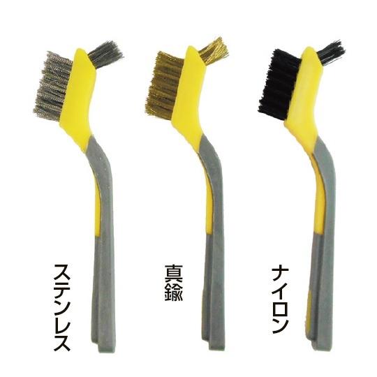 trad ワイヤーブラシ 3本組 ワイヤーブラシセット TWB3 ステンレス
