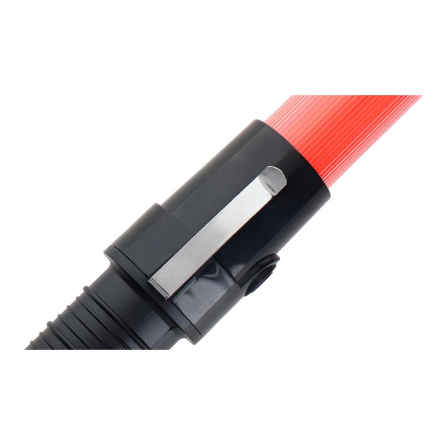 trad 誘導灯 電池 誘導棒 警棒 点滅 LED指示バトン 赤色 43cm TLY-S