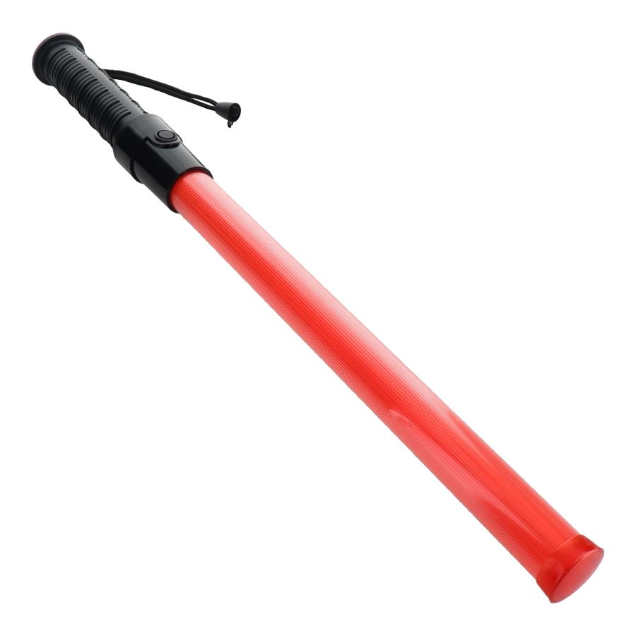 trad 誘導灯 電池 誘導棒 警棒 点滅 LED指示バトン 赤色 53cm TLY-M