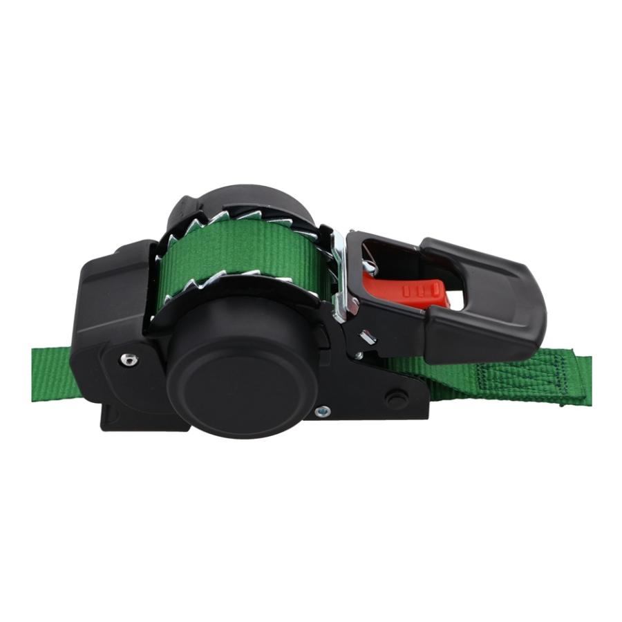 trad 軽トラ 荷物固定ベルト 25mm×3.2m 自動巻き 軽トラック 荷じめ