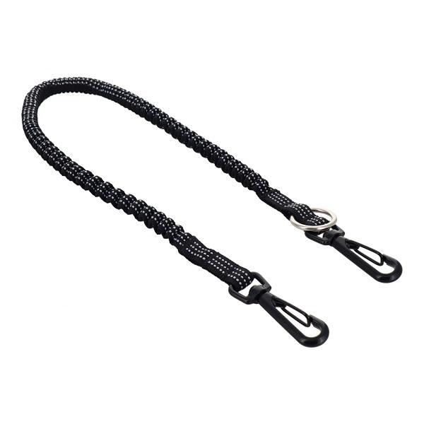 DBLTACT 布製安全コード DT-ST-15BK 荷重1kg 落下防止ワイヤー