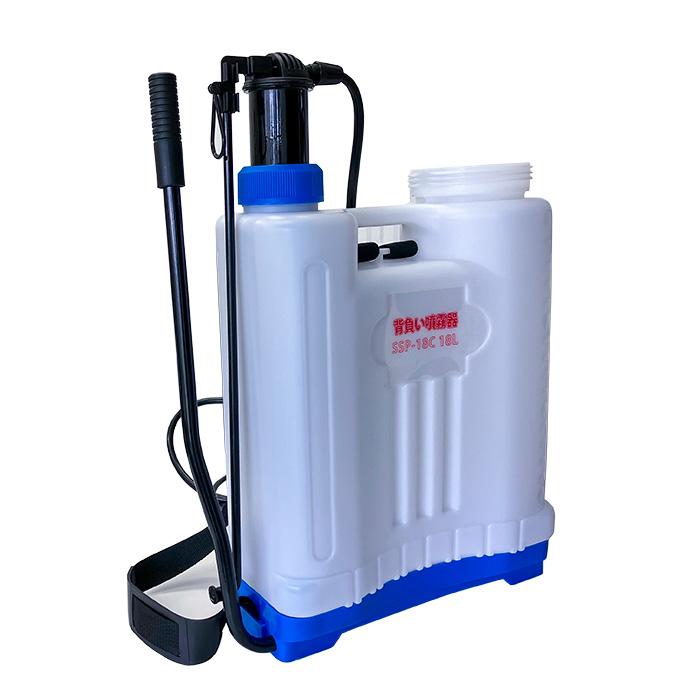 噴霧器 背負式 18L 手動式 噴霧ノズル4種付 蓄圧式噴霧器 除草剤 散布