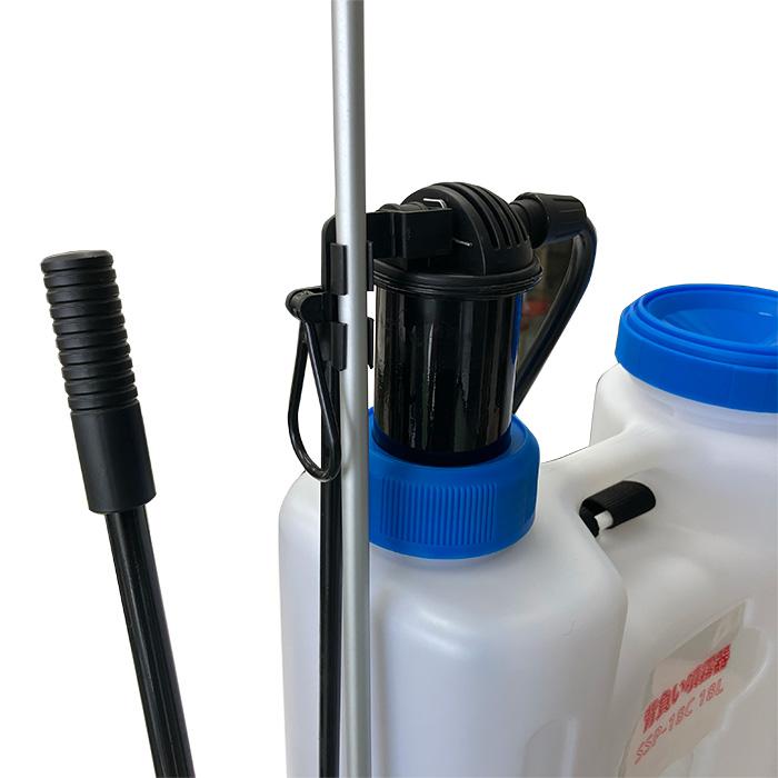 噴霧器 背負式 18L 手動式 噴霧ノズル4種付 蓄圧式噴霧器 除草剤 散布