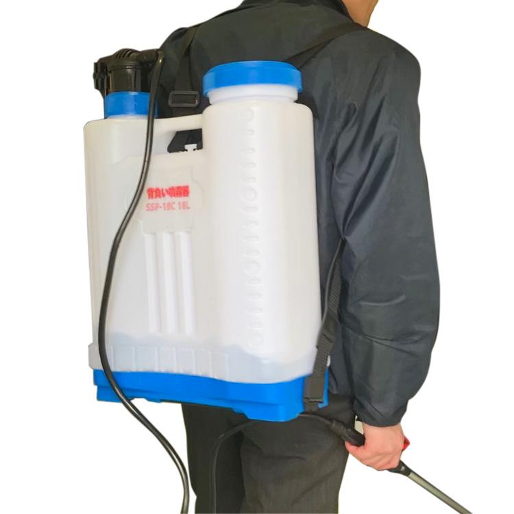 噴霧器 背負式 18L 手動式 噴霧ノズル4種付 蓄圧式噴霧器 除草剤 散布