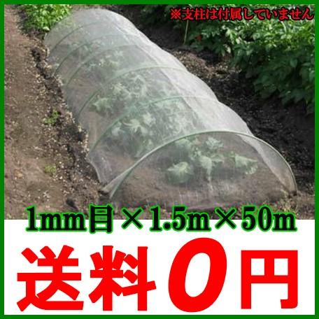 防虫ネット シート 1mm目 1.5m×50m 虫よけネット 虫除けネット 害虫 