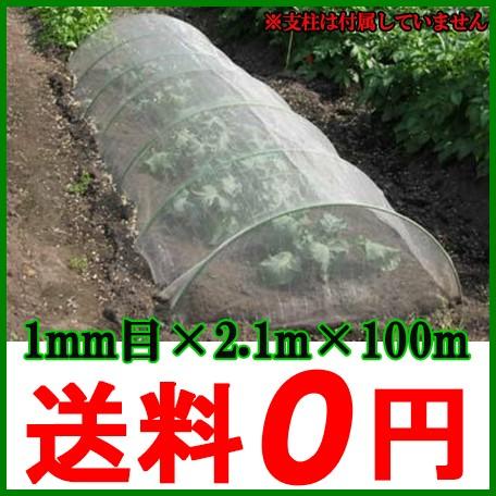 法人様限定】防虫ネット シート 1mm目 2.1m×100m 虫よけネット 虫除け 