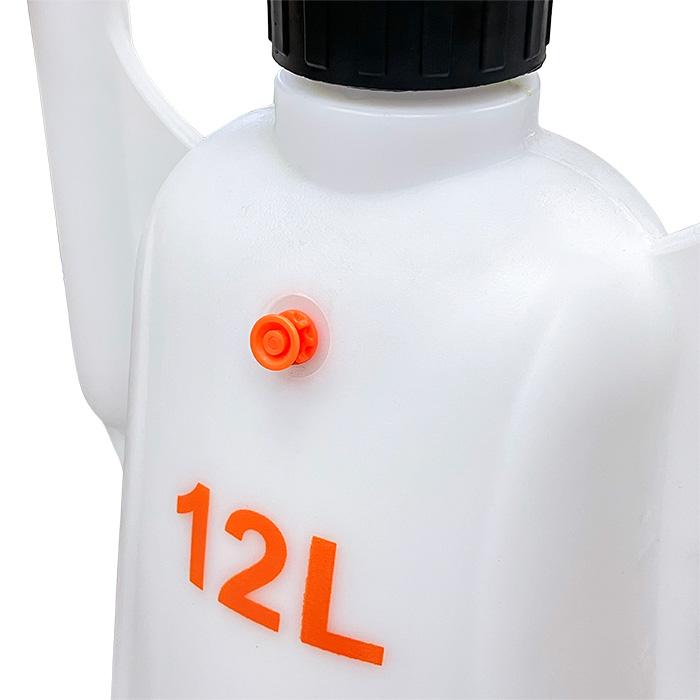 噴霧器 12L 手動式 ノズル4種付 噴射量調節 除草 消毒剤 噴霧機 除草剤