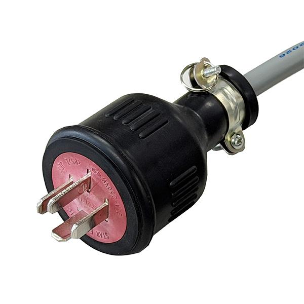 屋外 延長コード 20m 200V 防雨 VCT 2sq 4芯 電源コード 三相 200