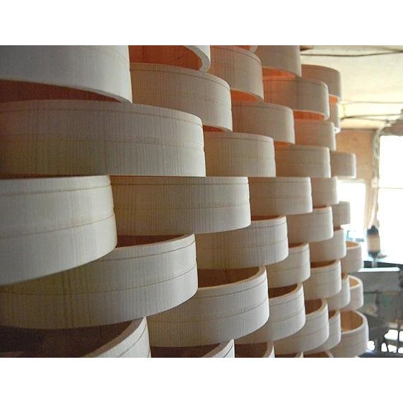 日本製 寿司桶 蓋付き 5合 吉野杉製 すし桶 すしおけ 寿司おけ 木桶