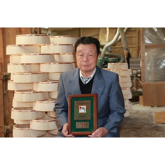 日本製 寿司桶 蓋付き 吉野杉製 すし桶 すしおけ 寿司おけ 木桶 高級