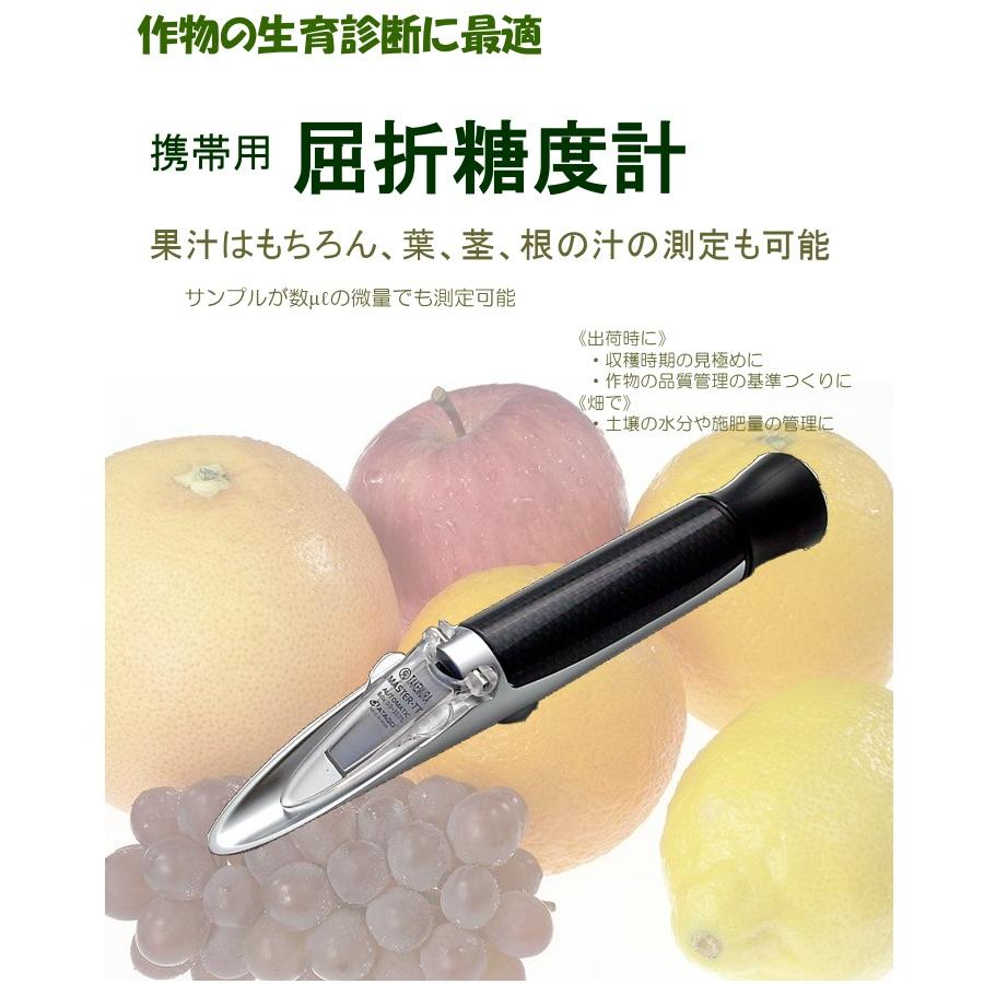 日本製 糖度計 糖度計測器 糖度測定器 MASTER-TM Brix0〜33％ 果物