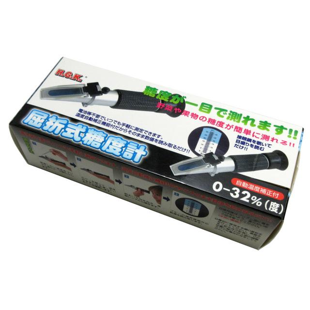 糖度計 糖度計測器 糖度測定器 FG-113 Brix0〜32％ 温度自動補正