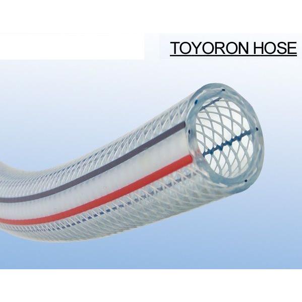 トヨックス 耐油ホース トヨロンホース TR-10 100m 内×外径/10mm×16mm 