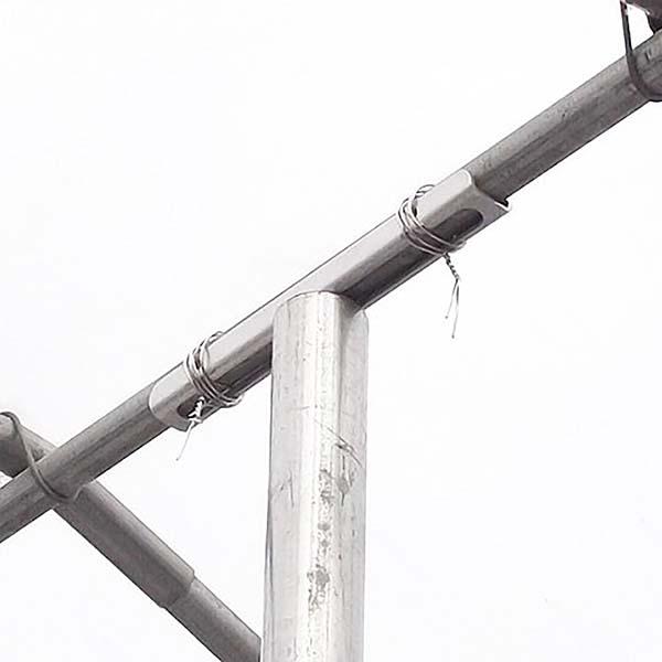 スノポー 2個セット 農業用パイプ ビニールハウス 補強部品 降雪対策
