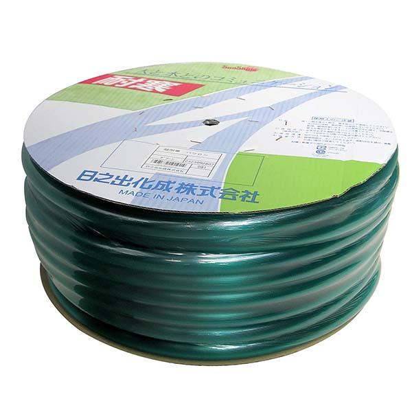散水ホース 耐寒ホース 超耐寒パワロン 内径32mm 20m 半透明 グリーン
