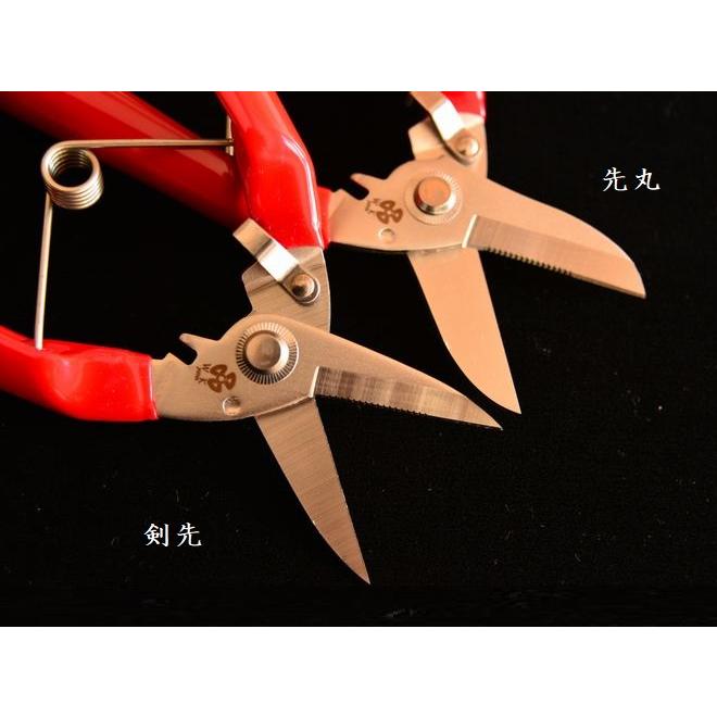 吸がら入れA5908ショート水缶&つかみ鋏3種NSD-03-03 WK 水産鋏 先丸型 ステンレス製 ステンレス 水産ハサミ 水産