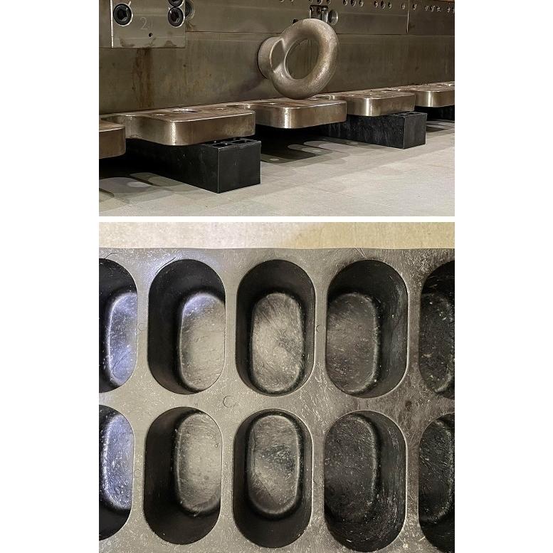 WP 樹脂角材 敷棒 6本セット 120mm×90mm×2280mm 枕木 まくら木