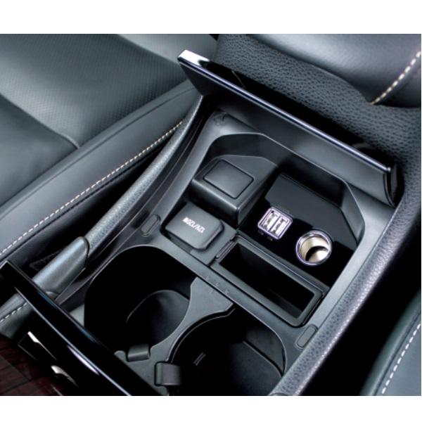 トヨタ 60系 ハリアー専用 コンソール電源BOX 電源BOX USBポート