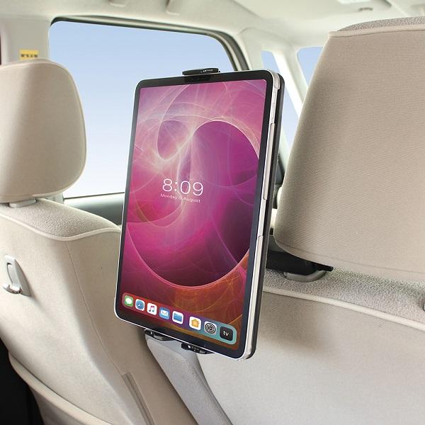 YAC 車用 タブレットホルダー 後部座席用 車載用 リア席用 スマホ