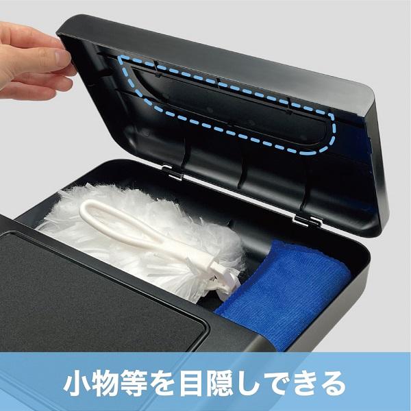 YAC 車用 収納ボックス ティッシュボックス ディスプレイ裏用 置き場