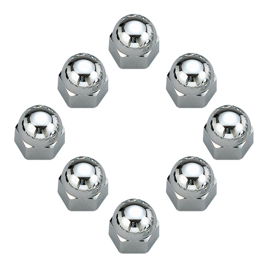 YAC デコキャップ 41mm用 トラック ホイルナットカバー 8個入り 52mm