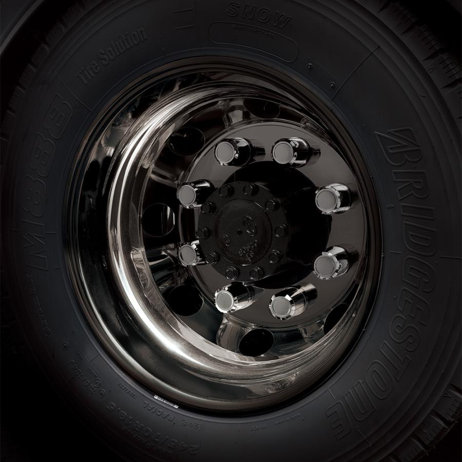 YAC トラック デコキャップ 60mm 10個入り ホイールナットカバー