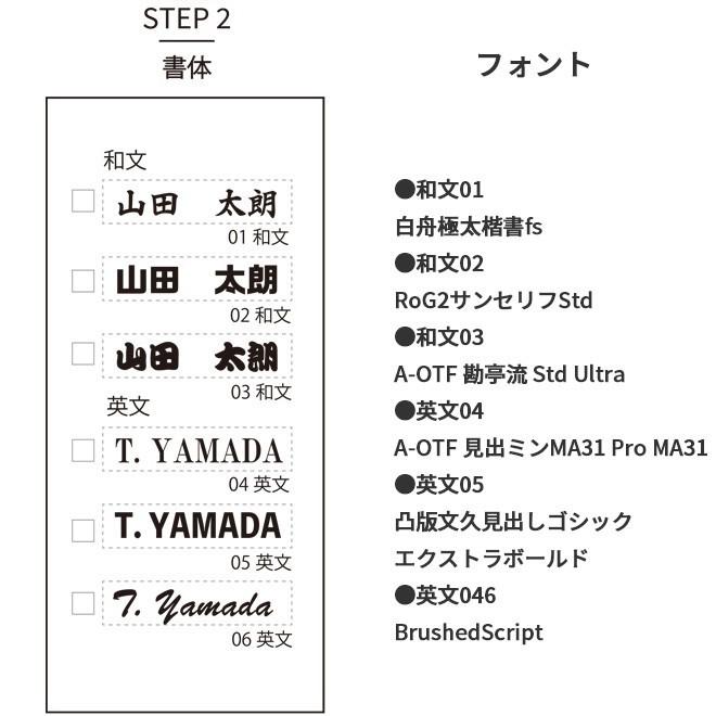 オーダーネームサービス グラウンドゴルフクラブ版（グラウンドゴルフ