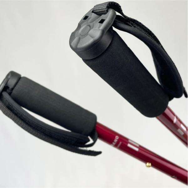 SINANO（シナノ） しっかり2本杖 杖 ウォーキングポール メンズ用