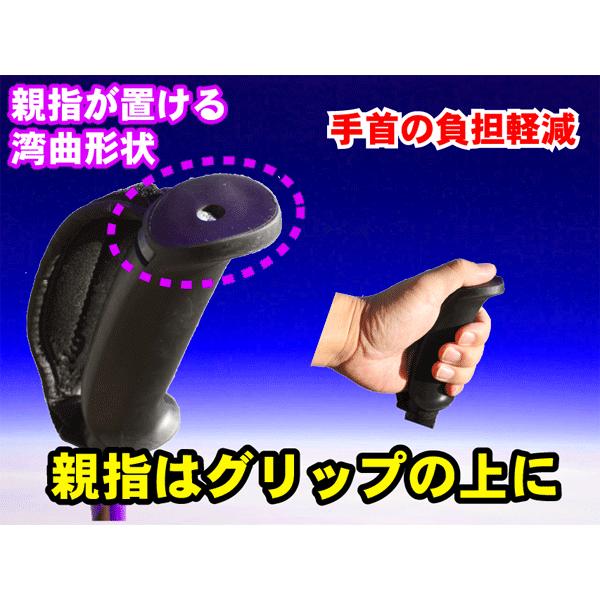ノルディック ウォーク ポール 新商品 フリーアルミDフィット 2