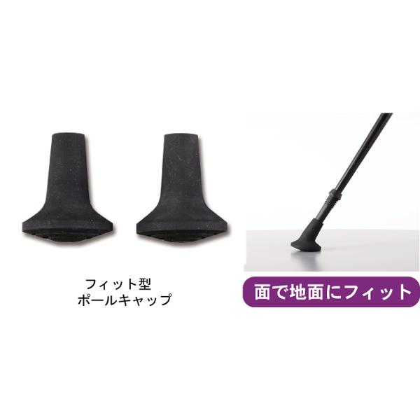 ノルディック ウォーク ポール 新商品 フリーアルミDフィット 2