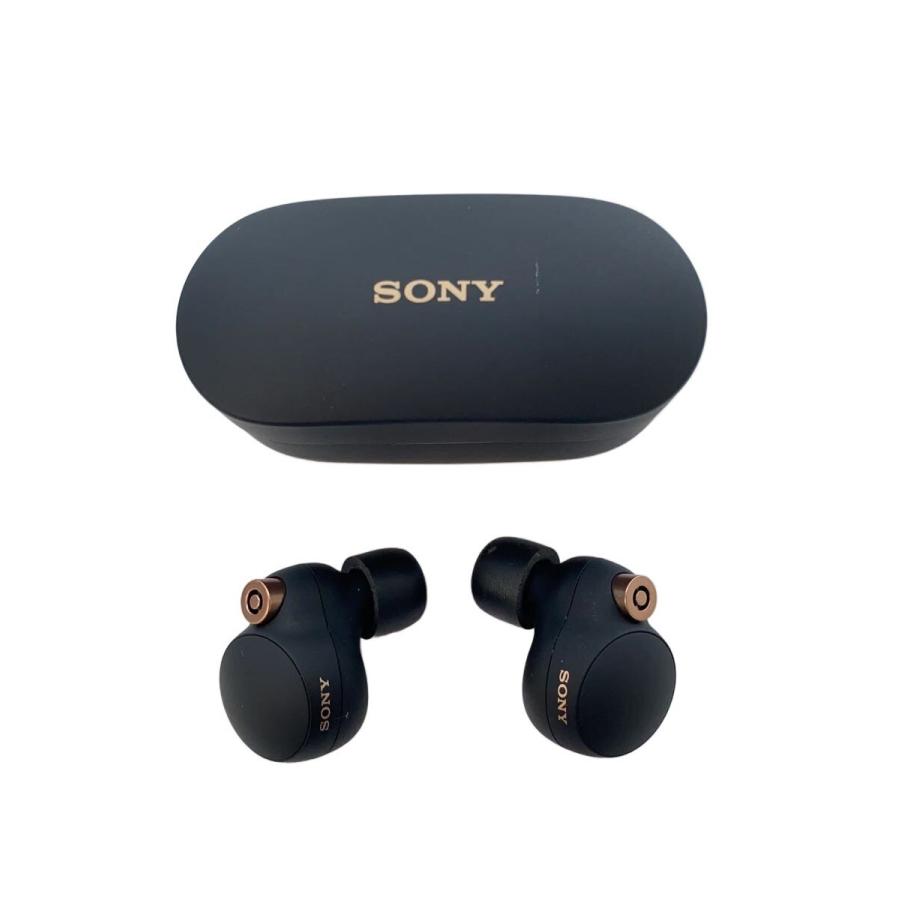 イヤホン新品交換済み　SONY WF-1000XM4 ワイヤレスイヤホン SONY◇ソニー フルワイヤレスイヤホン WF-1000XM4 (B) [ブラック