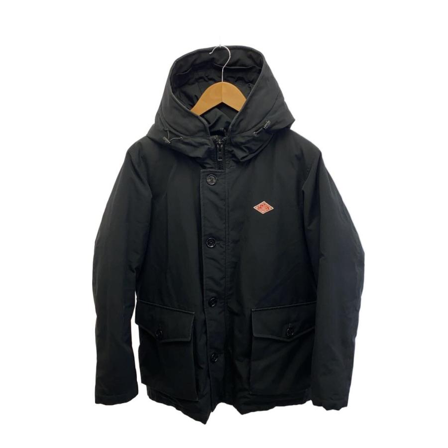 DANTON◇ダウンジャケット/40/ポリエステル/BLK/無地/18A-FA-002