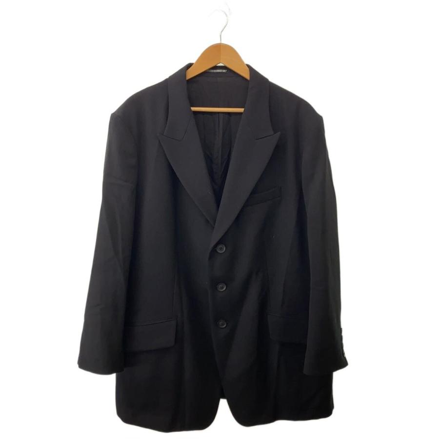 yohji yamamoto POUR HOMME◇ARMY GABARDINE 3 BUTTONS PEAKED JACKET