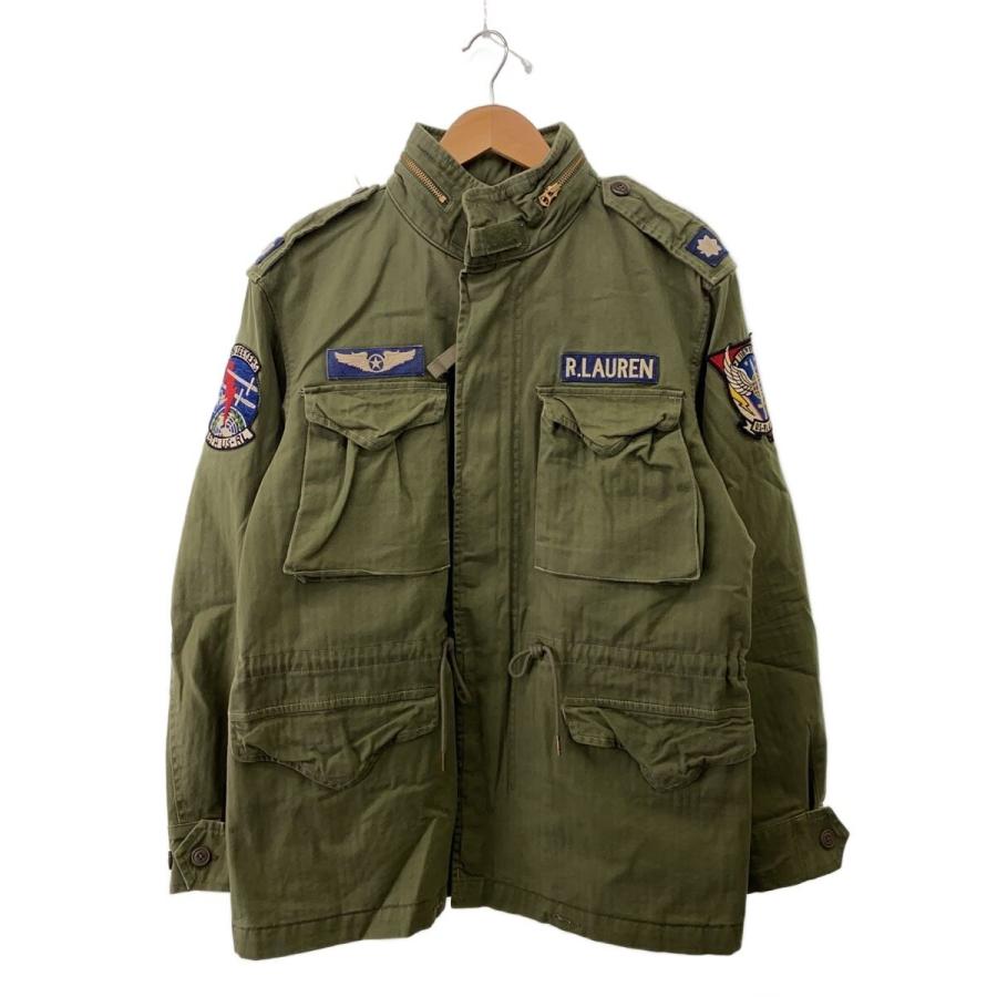 POLO RALPH LAUREN◇m-65/フィールドジャケット/M/コットン/KHK