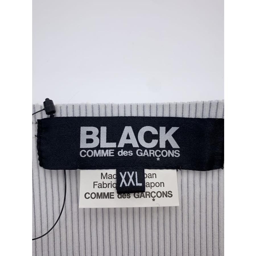 BLACK COMME des GARCONS◇長袖Tシャツ/XXL/ポリエステル/GRY/1B-T009 
