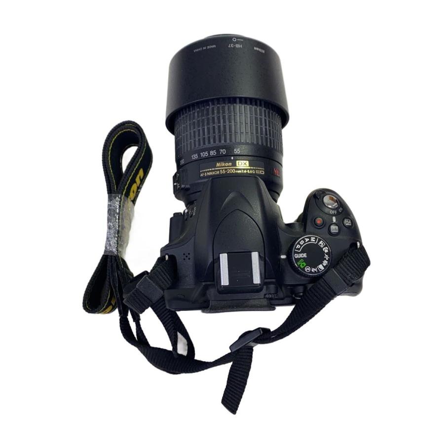 Nikon D3200 200mm ダブルズームキット Nikon◇デジタル一眼カメラ D3200 200mm ダブルズームキット [ブラック