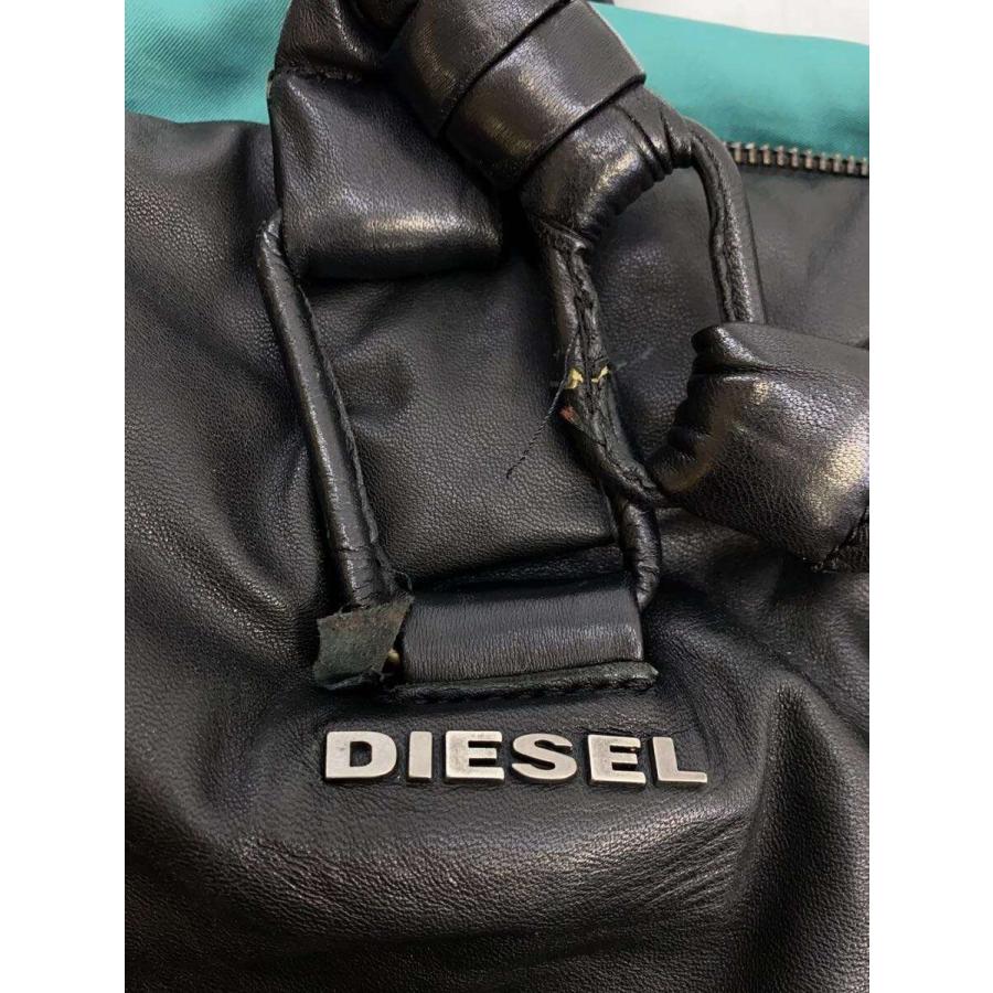 ディーゼル　レザー　ボストンバッグ　美品 DIESEL◇ボストンバッグ/羊革/BLK/ホツレ有// : セカンドストリート