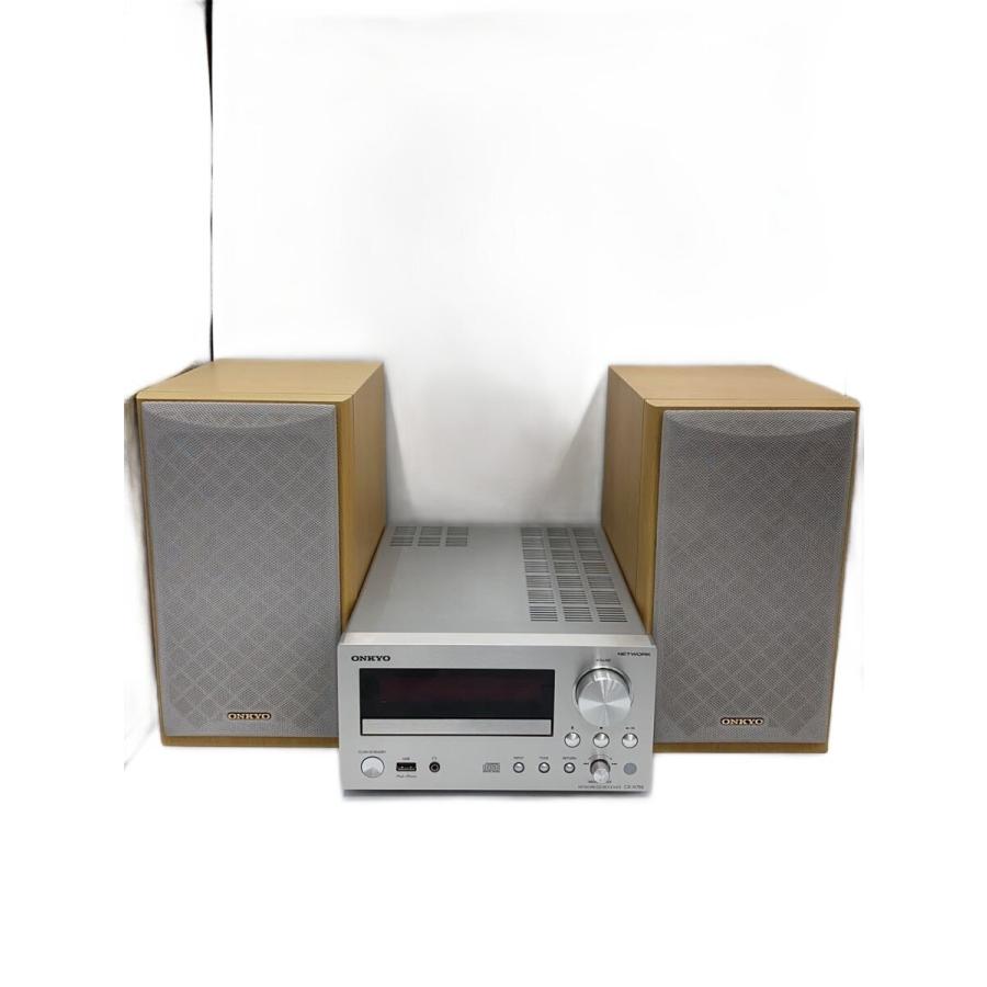 ONKYO ミニコンポ ネットワーク機能 シルバー CR-N755 ONKYO◇ミニコンポ CR-N755(S) [シルバー]// : セカンドストリート