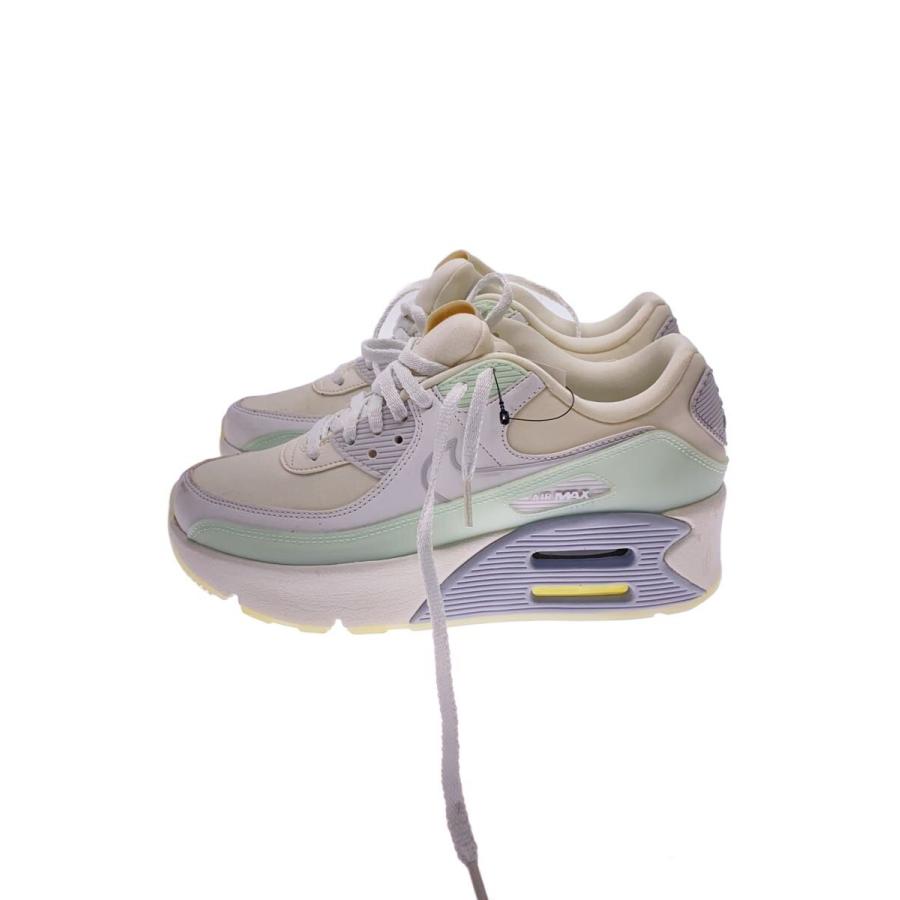 NIKE◇AIR MAX 90 LV8_エア マックス LV8/25cm/WHT : セカンド 