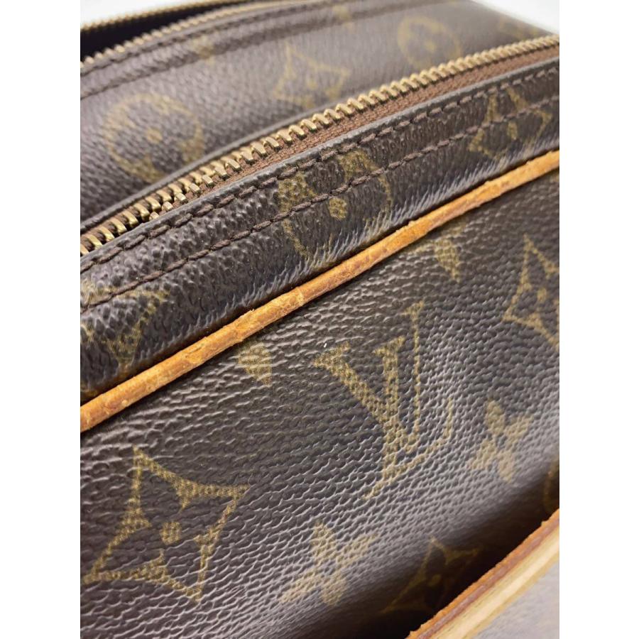 LOUIS VUITTON◇リポーターPM_モノグラム・キャンバス/PVC/BRW