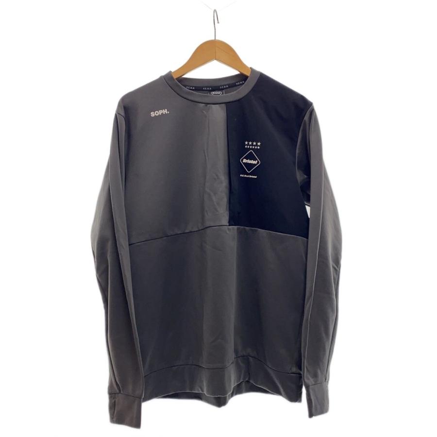 F.C.R.B.(F.C.Real Bristol)◇スウェット/XL/ポリエステル/GRY/無地