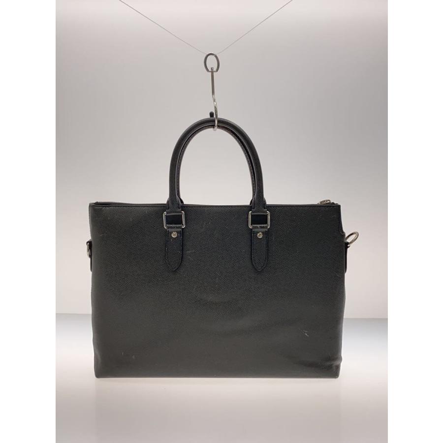 LOUIS VUITTON◇アントン・ブリーフケース_タイガ/牛革/BLK/ショルダー