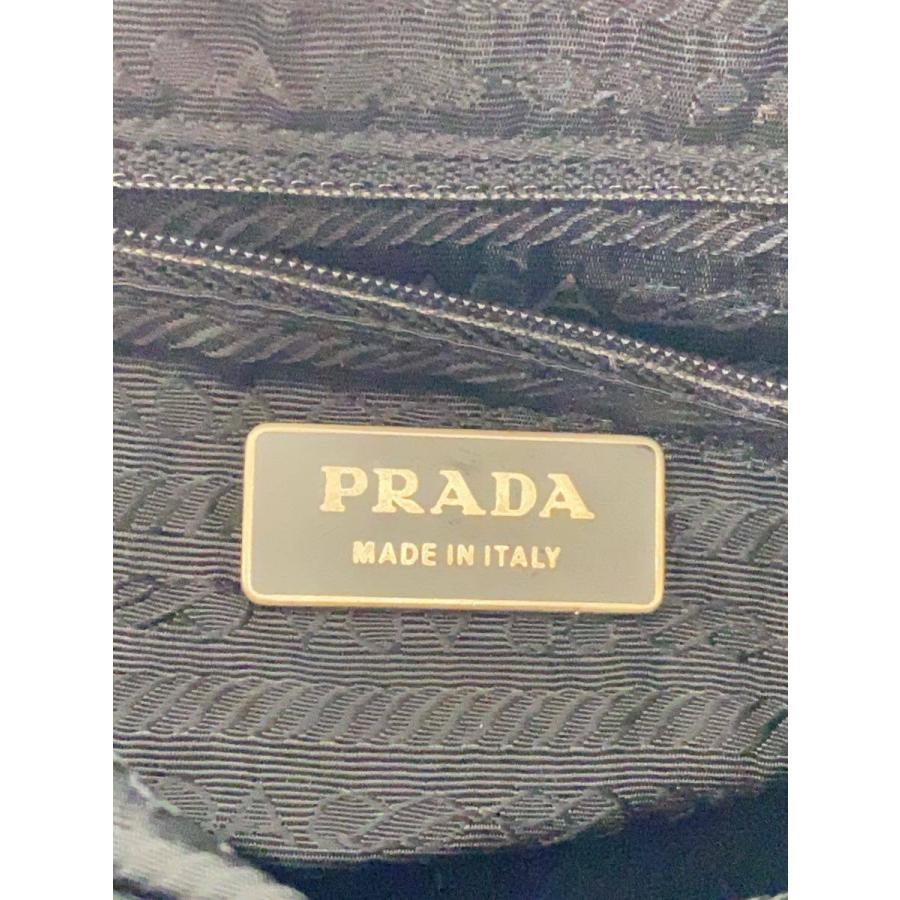 PRADA◇ショルダーバッグ/ナイロン/BLK/無地// : セカンドストリート