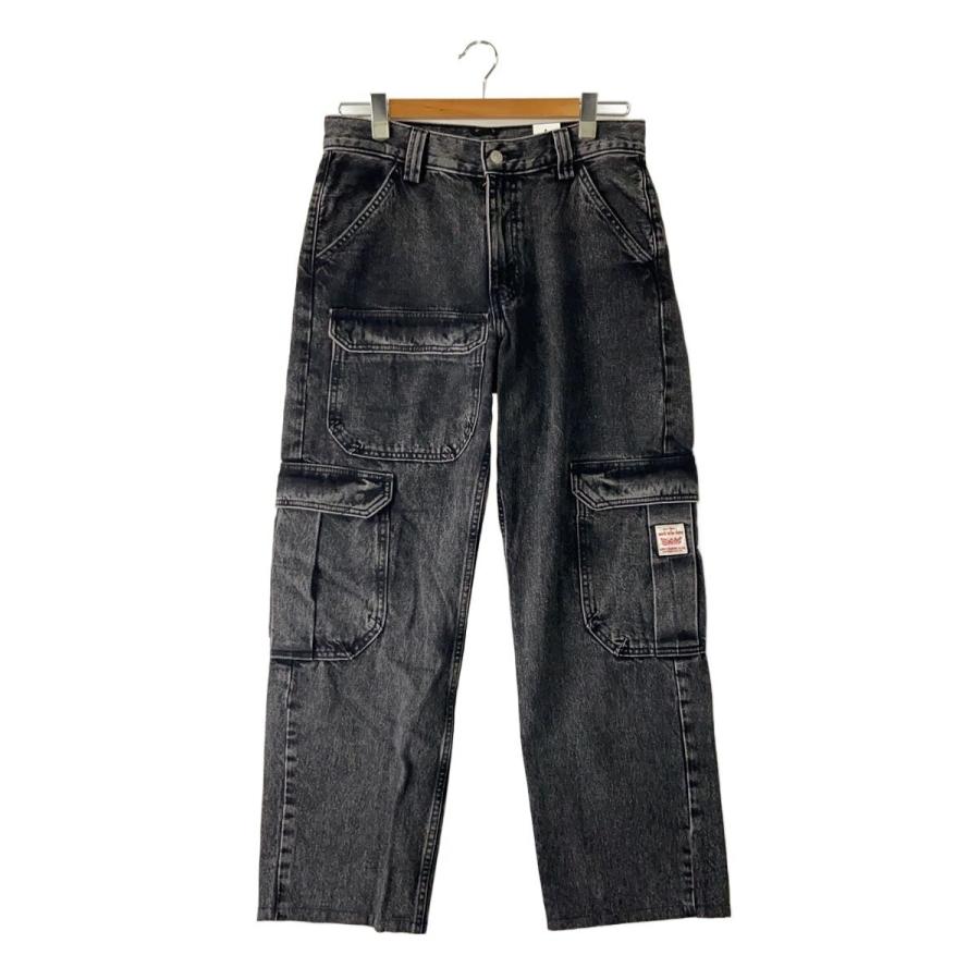 Levi's◇STAY LOOSEカーゴパンツ/30/デニム/BLK/PC9-A7368-0006