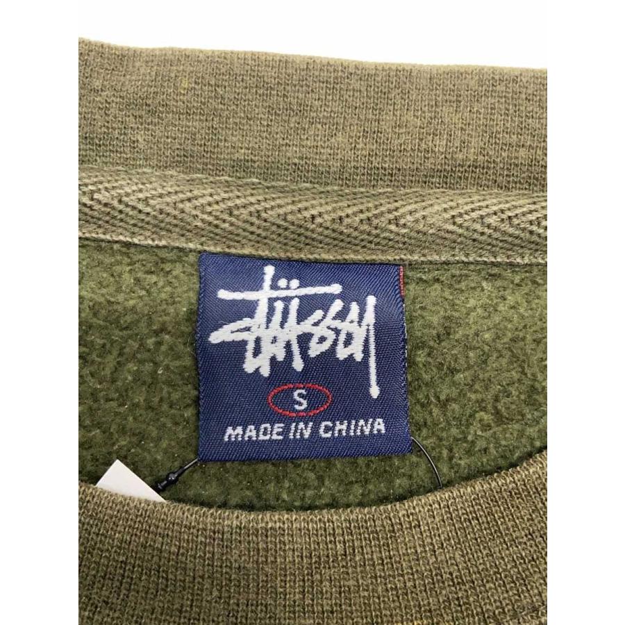 STUSSY◇スウェット/S/コットン/GRN/90s old stussy/ドラゴン