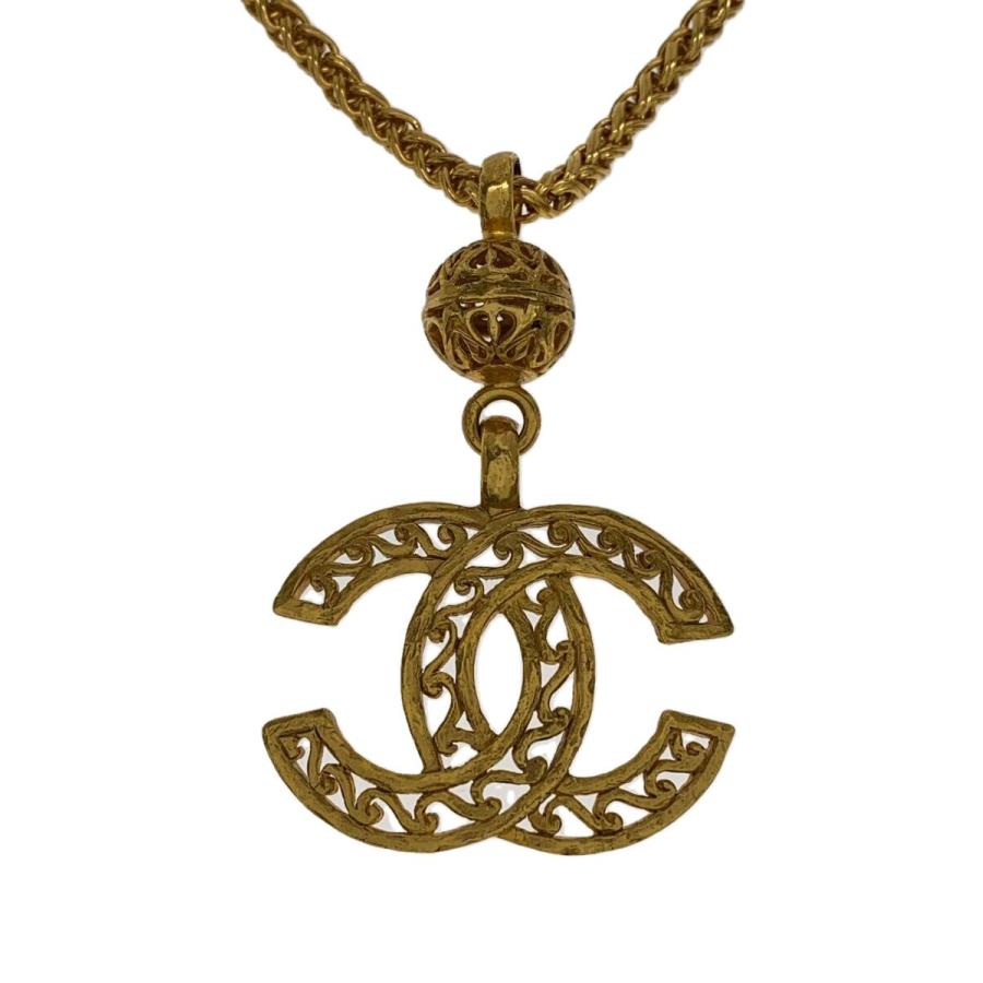 CHANEL◇CHANEL シャネル ネックレス/GLD/メンズ/OLD/ココマーク/95
