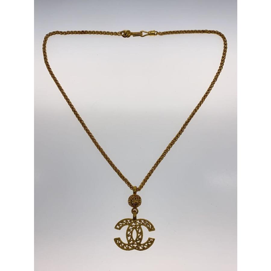 CHANEL◇CHANEL シャネル ネックレス/GLD/メンズ/OLD/ココマーク/95