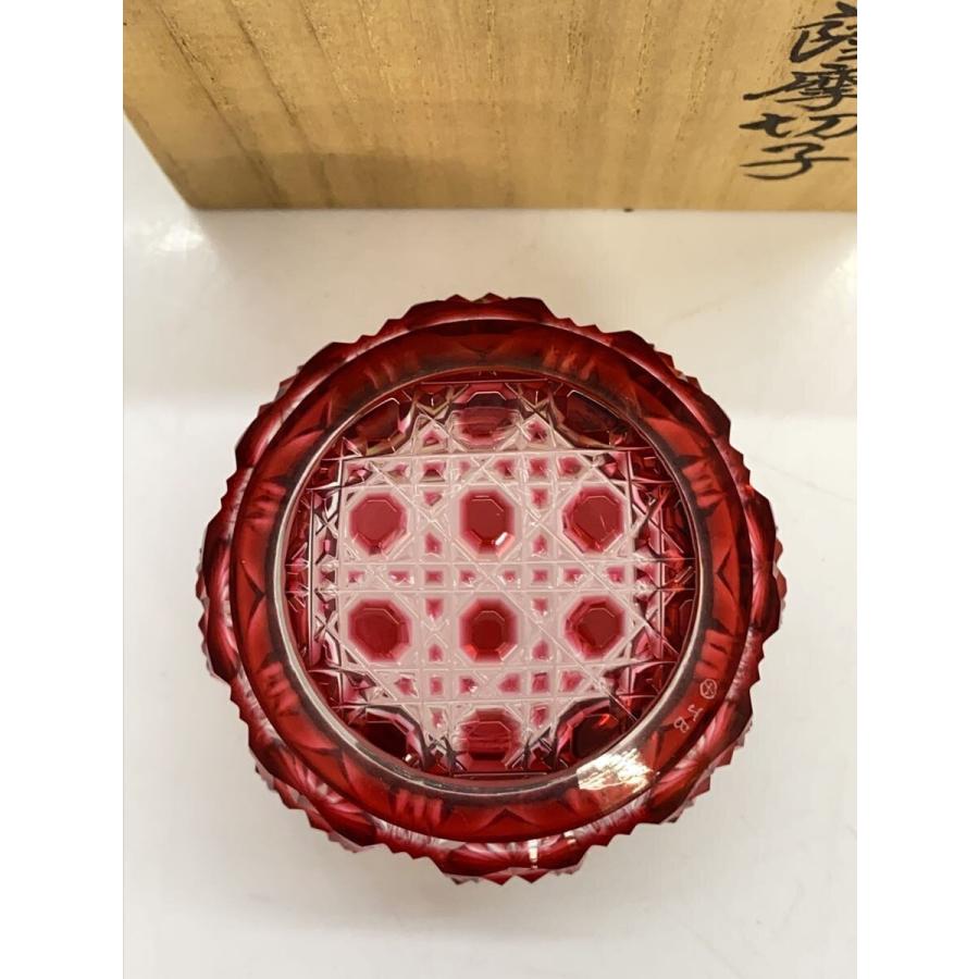 島津薩摩切子◇グラス/RED : セカンドストリートYahoo!店 - 通販