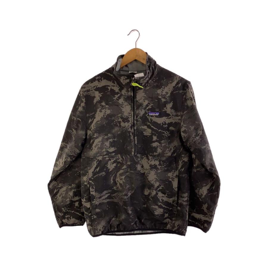 patagonia◇フリースジャケット/S/ポリエステル/BLK/カモフラ patagonia◇フリースジャケット/S/ポリエステル/BLK/カモフラ