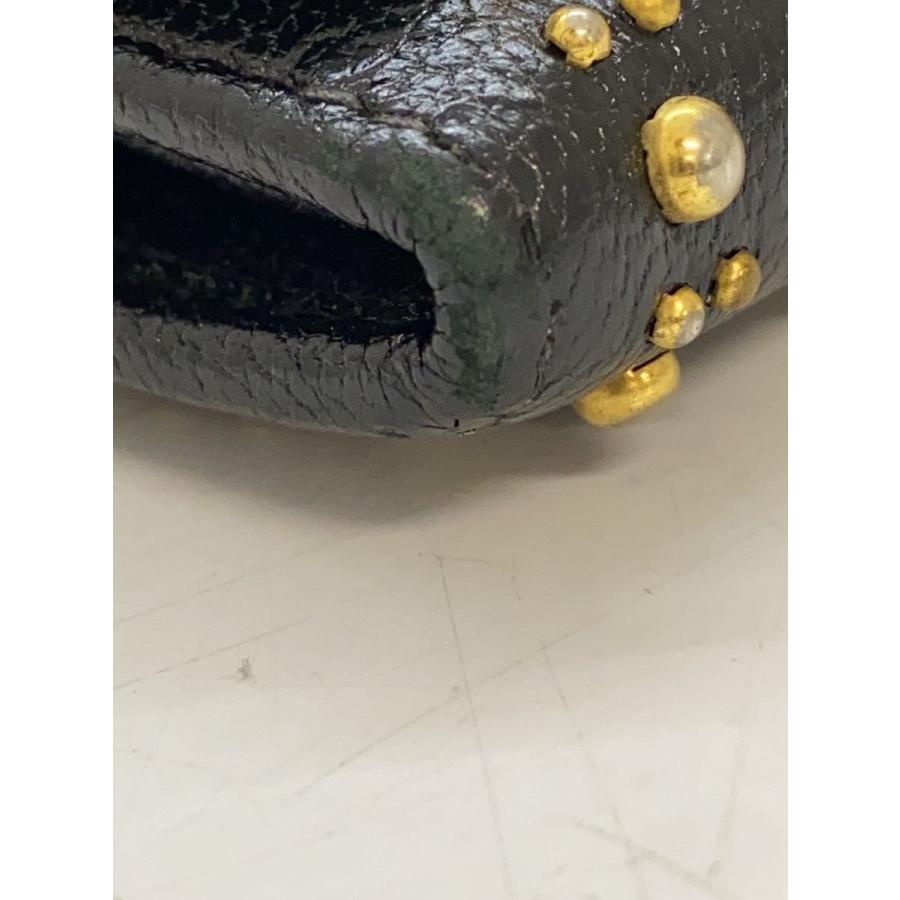 miumiu(ミュウミュウ) 長財布 - 黒 レザー MIU MIU◇MIU ミュウミュウ 長財布/レザー/BLK/レディース : セカンド